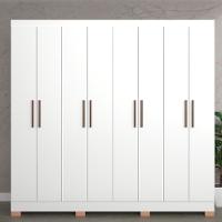 Guarda-Roupa Bartira Porto com 8 Portas e 4 Gavetas - 219,2 de largura - 8
