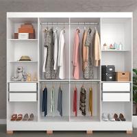 Guarda-Roupa Bartira Porto com 8 Portas e 4 Gavetas - 219,2 de largura - 9