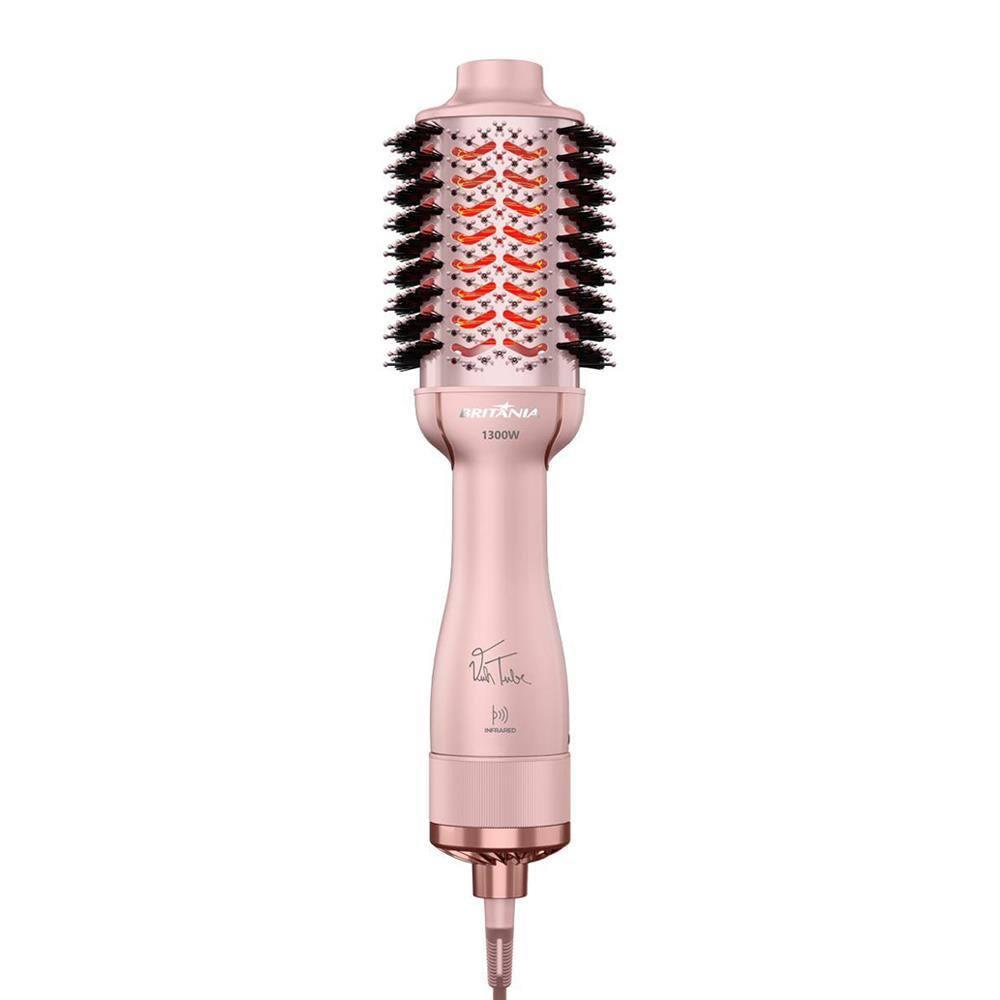 Escova Secadora Britânia BES36 Linha Viih Tube 4 em 1 Bivolt 1300W - Rosa - 2