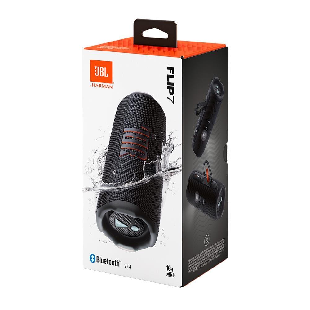 Caixa de Som JBL Flip 7 com Bluetooth e à Prova D`água, Potência 35W Preta - Bivolt - 8