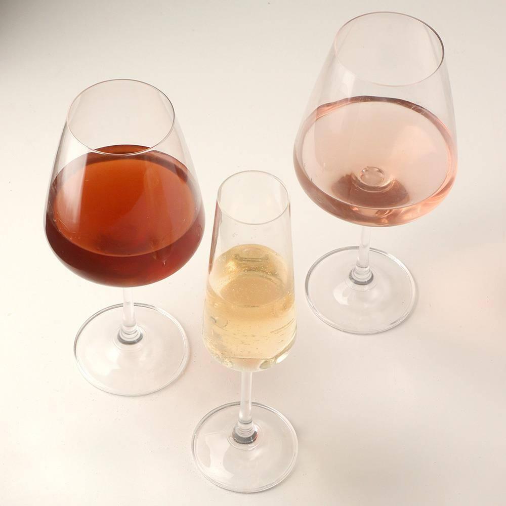 Conjunto de Taças para Champanhe Hauskraft Corvus em Cristal 160 ml - 6 Peças - 6