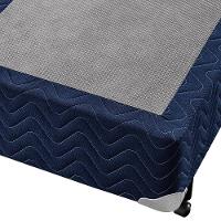 Base Box King Size Americanflex Nero Gel com Revestimento em Tecido Malha 37x193x203cm - Azul - 2