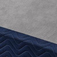 Base Box King Size Americanflex Nero Gel com Revestimento em Tecido Malha 37x193x203cm - Azul - 3