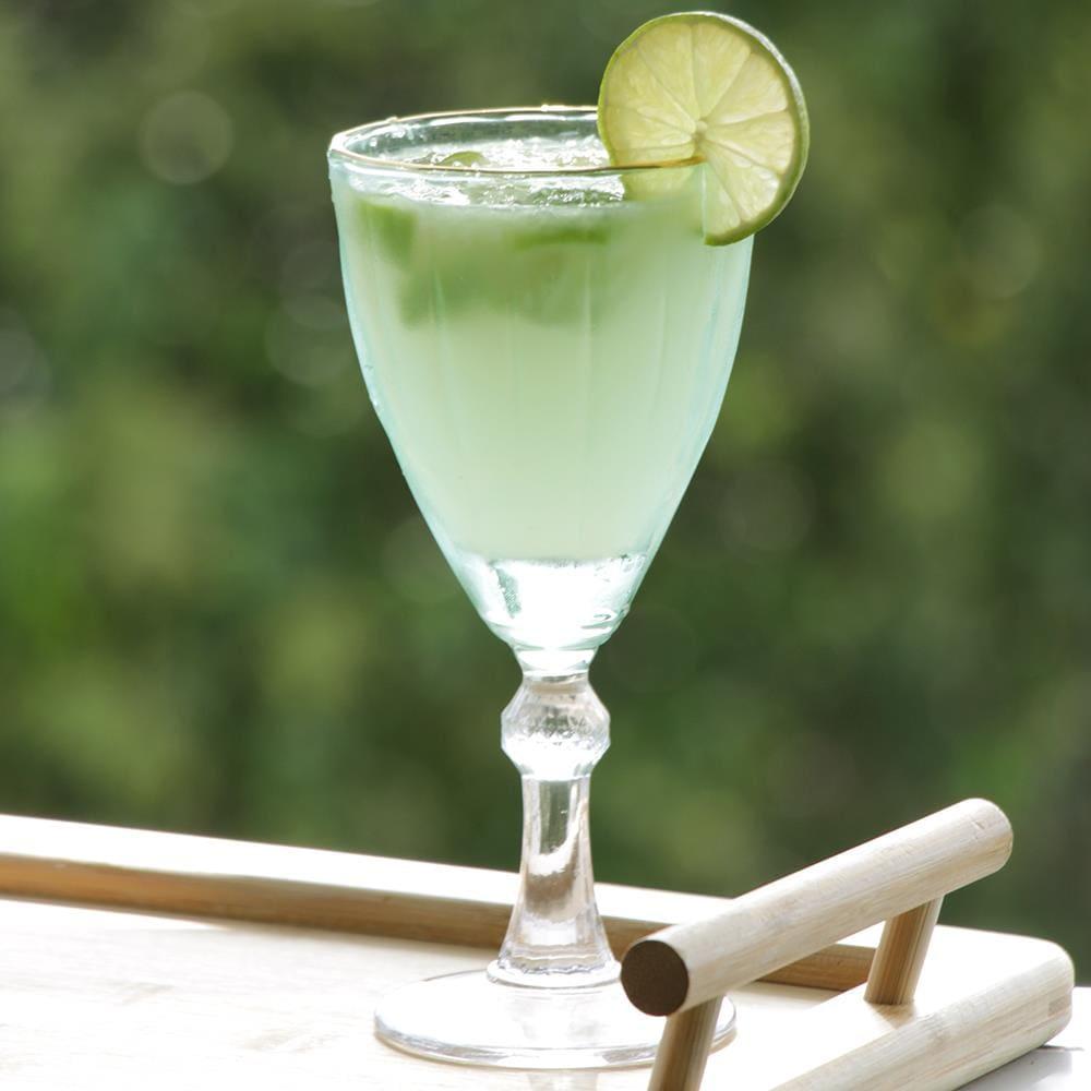 Conjunto de Taças para Água/Vinho Hauskraft Dominic em Vidro 275 ml Verde - 6 Peças - 5