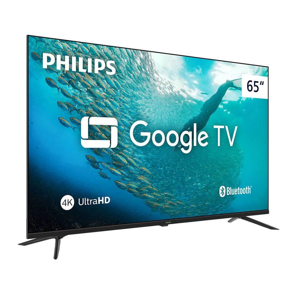 Smart TV LED 65" Ultra HD 4K Philips 65PUG7019/78 com Google TV, Comando de Voz, Wi-Fi, Entradas HDMI e USB - 2