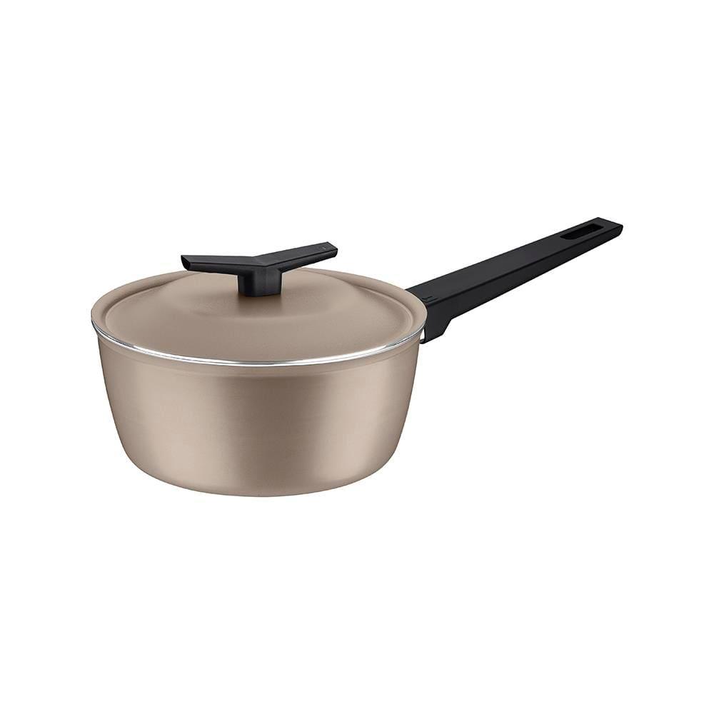 Jogo de Panelas 5 Peças Tramontina Spezia Induction em Alumínio com Revestimento Antiaderente Starflon Excellent - Areia - 2
