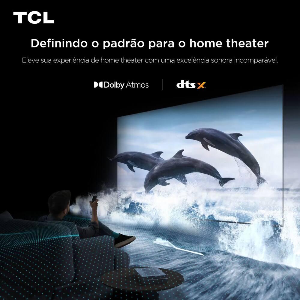 Smart TV TCL 50" 4K QD-Mini Led 50C6KS 60Hz com Sistema Operacional Google TV - 21