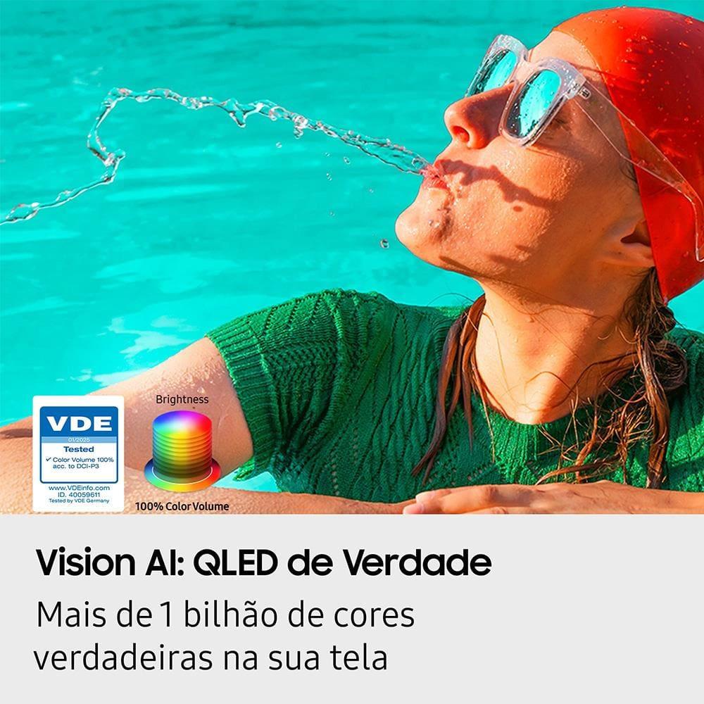 Smart TV Samsung 85” 4K QLED Ultra QN85Q7FAAGXZD Processador com AI Controle por Gestos Xbox Cloud Gaming - 3
