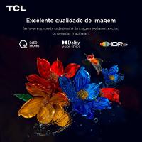 Smart TV TCL 50" 4K QLED UHD 50P7K Google TV 60Hz Processador AiPQ Preta - 14