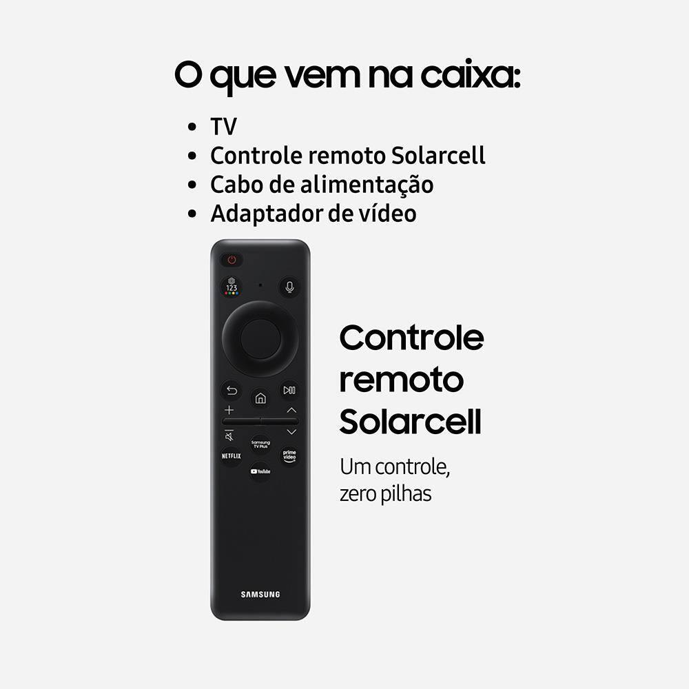 Smart TV Samsung 55” 4K QLED Ultra QN55Q7FAAGXZD Controle por Gestos Processador com AI Xbox Cloud Gaming - 9