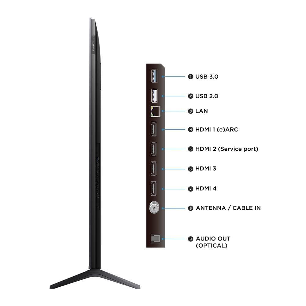 Smart TV 65” TCL 65C6K 4K QD-Mini Led 144Hz com Sistema Operacional Google TV - 5