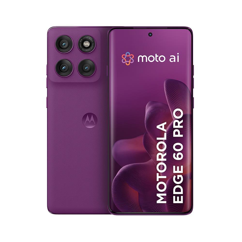 Smartphone Motorola Edge 60 Pro 6.7” 256GB 5G 120Hz pOLED Câmera 50MP Sony LYTIA 700C Violeta - 1