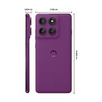 Smartphone Motorola Edge 60 Pro 6.7” 256GB 5G 120Hz pOLED Câmera 50MP Sony LYTIA 700C Violeta - 7
