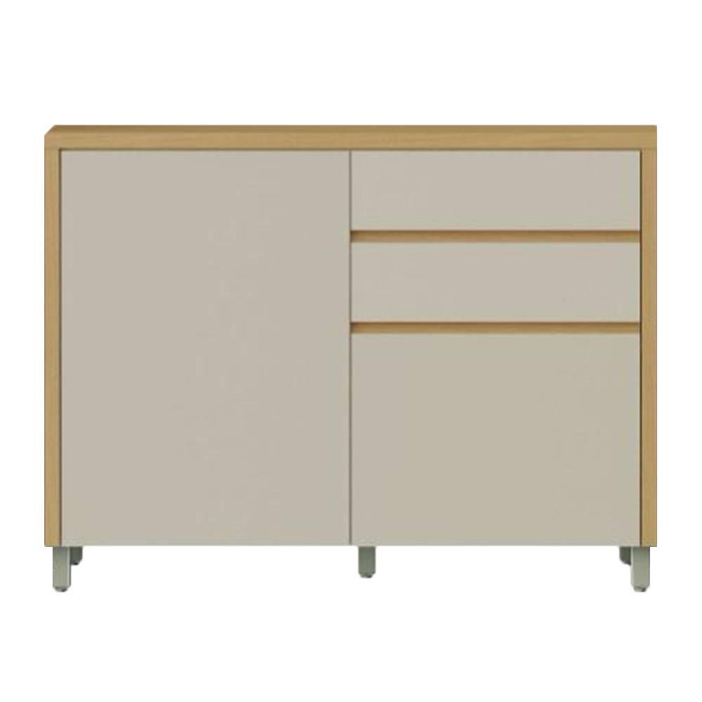 Balcão Nesher Condessa em MDF com 1 Porta e 3 Gavetas - 120cm de largura - 2