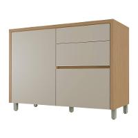 Balcão Nesher Condessa em MDF com 1 Porta e 3 Gavetas - 120cm de largura - 3