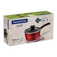 Panela Tramontina Sicília em Alumínio com Revestimento Interno e Externo em Antiaderente Starflon Excellent 16 cm – Vermelha - 2