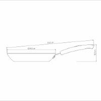 Frigideira Tramontina Sicília em Alumínio com Revestimento Interno e Externo Antiaderente Starflon Excellent 24cm - Vermelha - 6