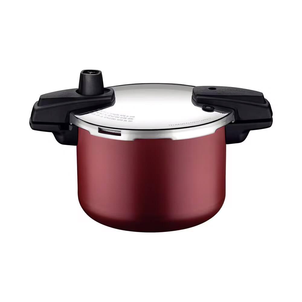 Panela de Pressão Tramontina Arizona em Alumínio, Revestimento Starflon Max 4,5L – Vermelha + Faqueiro 12 Peças Leme, Lâminas em Aço Inox – Vermelho - 2