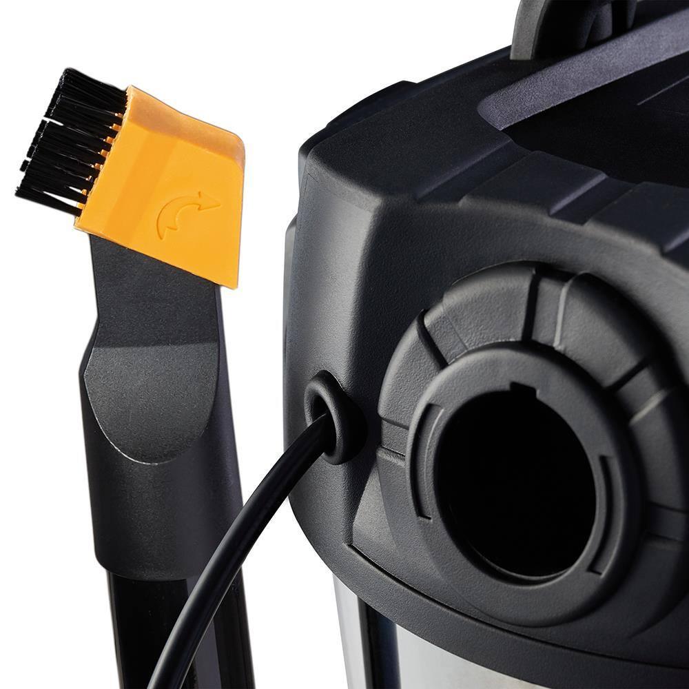 Aspirador de Pó e Água Wap GTW 1600W 12L com Função Sopra Folhas – Inox/Preto/Amarelo - 8