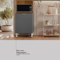 Cozinha Compacta Demóbile Aspen com 6 Portas e 2 Prateleiras - 250cm de largura - 9