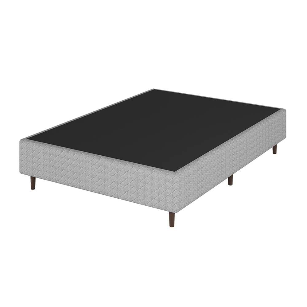Base Cama Box Casal Umaflex Loreto A26 Cinza - 1