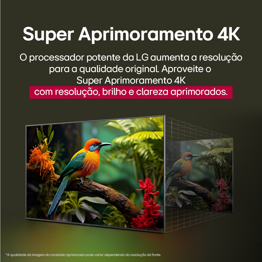 Smart TV 4K 50" LG Ultra HD 50UA8550PSA com Processador a7 Gen8 AI, Otimizador de Jogos, Wi-Fi, Bluetooth, webOS 25 e Controle Smart Magic - 21