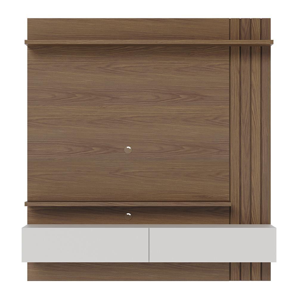 Painel de TV Colibri Juriti 150 Ripado Amêndoa Off White - 2