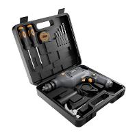 Parafusadeira e Furadeira de Impacto 3/8" (10mm) Wap 700K10 com Acessórios - 5