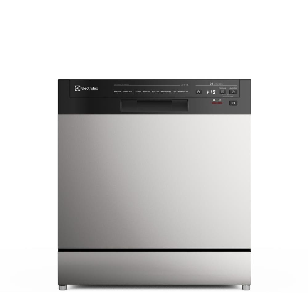 Lava-Louças Electrolux LS08E 8 Serviços Lava e Seca Inox - 1
