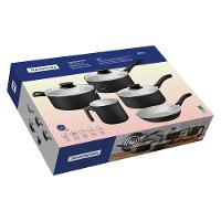 Jogo de Panelas 5 Peças Tramontina Linz em Alumínio com Revestimento Antiaderente Starflon Max – Preto - 7