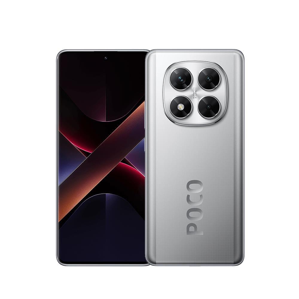 Smartphone Xiaomi Redmi Poco X7 5G Prata 256GB, 8 GB + 8 GB RAM, Tela 6,67” e Processador MediaTek Dimensity 7300-Ultra - 1