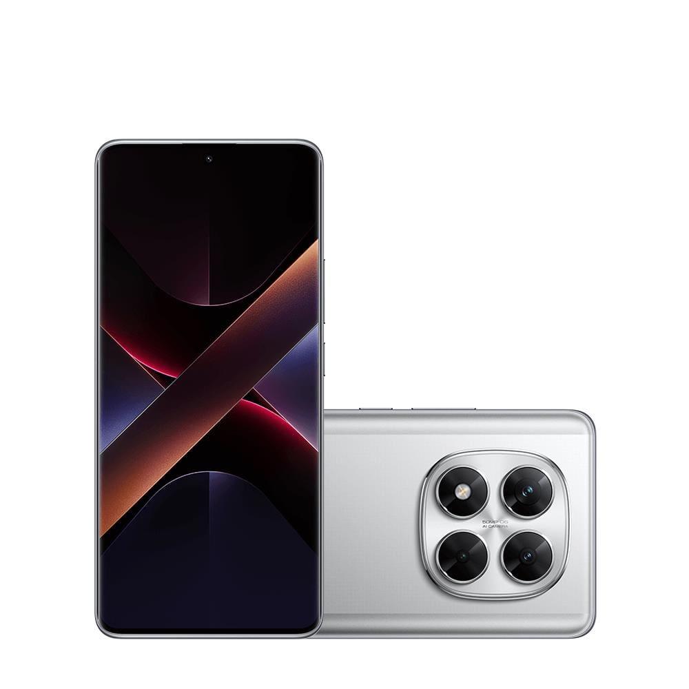 Smartphone Xiaomi Redmi Poco X7 5G Prata 256GB, 8 GB + 8 GB RAM, Tela 6,67” e Processador MediaTek Dimensity 7300-Ultra - 2