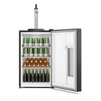 Cervejeira Home Bar Electrolux EB10C Frost Free 100L com Torre de Chopp Porta de Vidro Preta