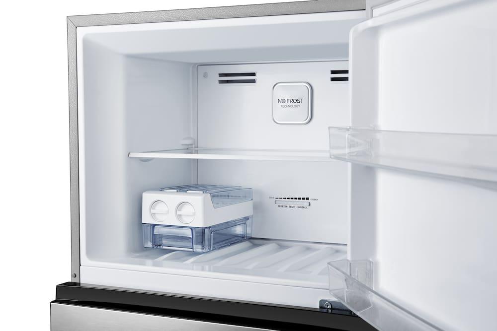 Geladeira Hisense Frost Free 466L Duplex Inverter RT3N461 Portas Planas Prateleiras de Vidro Econômica Inox - 17