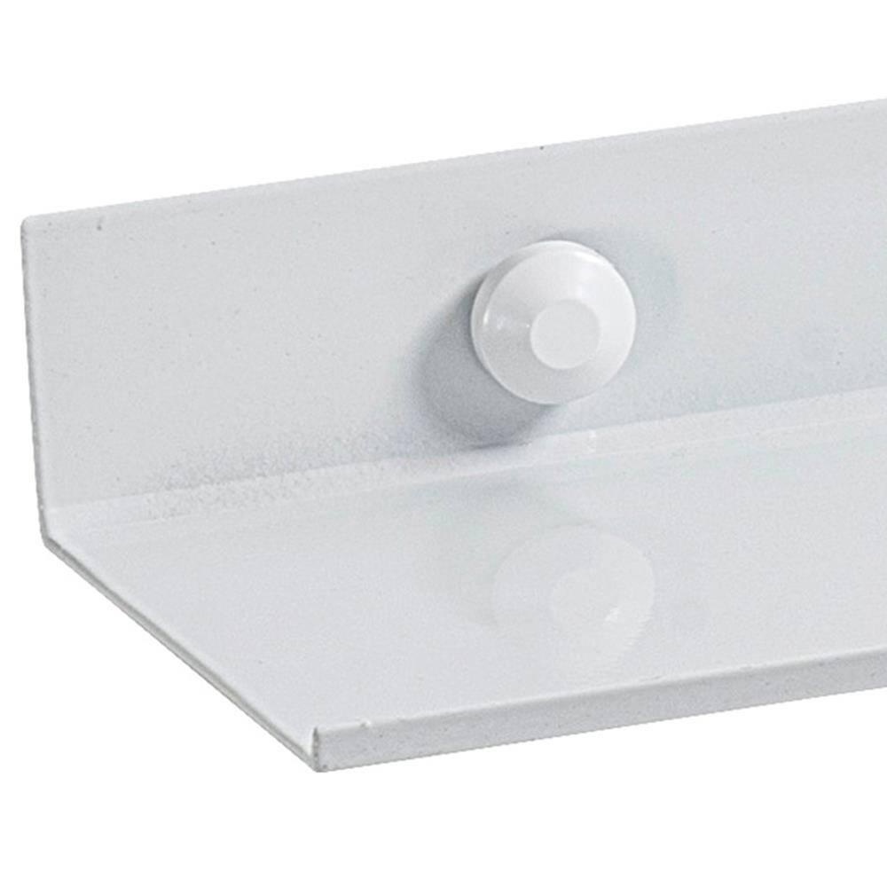 Prateleira Utimil em Alumínio Branca - 30cm - 2