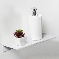 Prateleira Utimil em Alumínio Branca - 30cm - 3