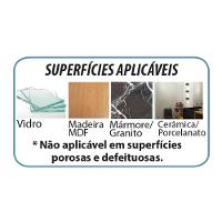 Prateleira Multiuso Utimil Maior Parede em Aço Cromado - 25cm