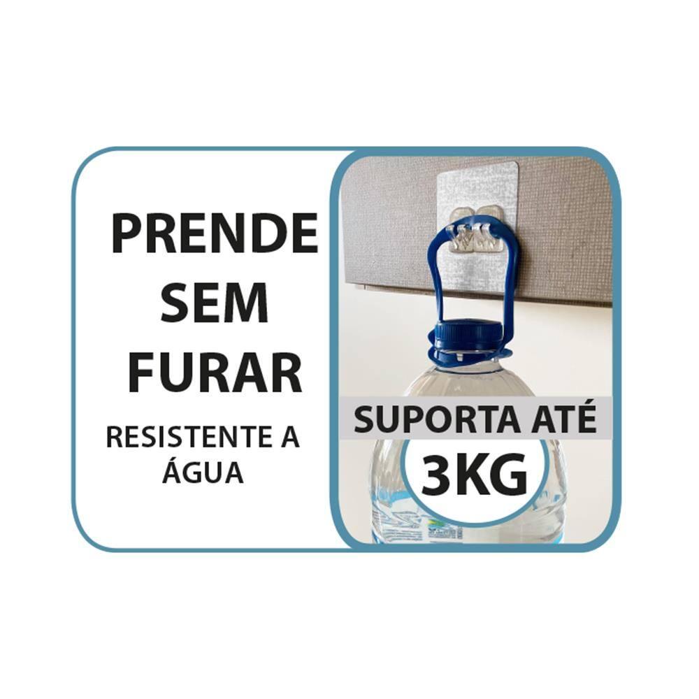 Prateleira Multiuso Utimil Maior Parede em Aço Cromado Preto - 25cm - 5