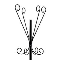 Cabideiro Mancebo Utimil Triplo - Preto - 3