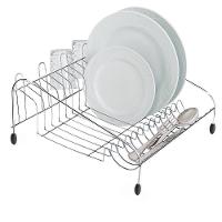 Escorredor de Louças para 12 Pratos Utimil em Aço Cromado - 1