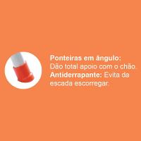 Escada Doméstica Utimil Maxiutil 5 Degraus – Branca - 3