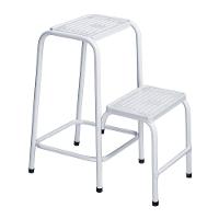 Banqueta Escada Utimil 2 Degraus - Branca - 1