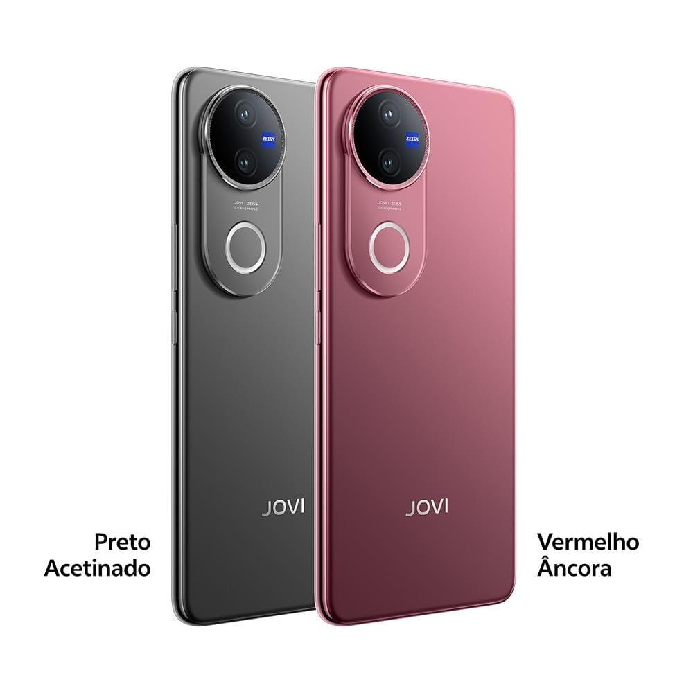 Smartphone JOVI V50 5G Preto Acetinado 512GB, 12GB RAM, Snapdragon 7 Gen3, Tela 6.77” AMOLED 120Hz, Câmera Dupla 50MP, Android 15 e IP69 - 2