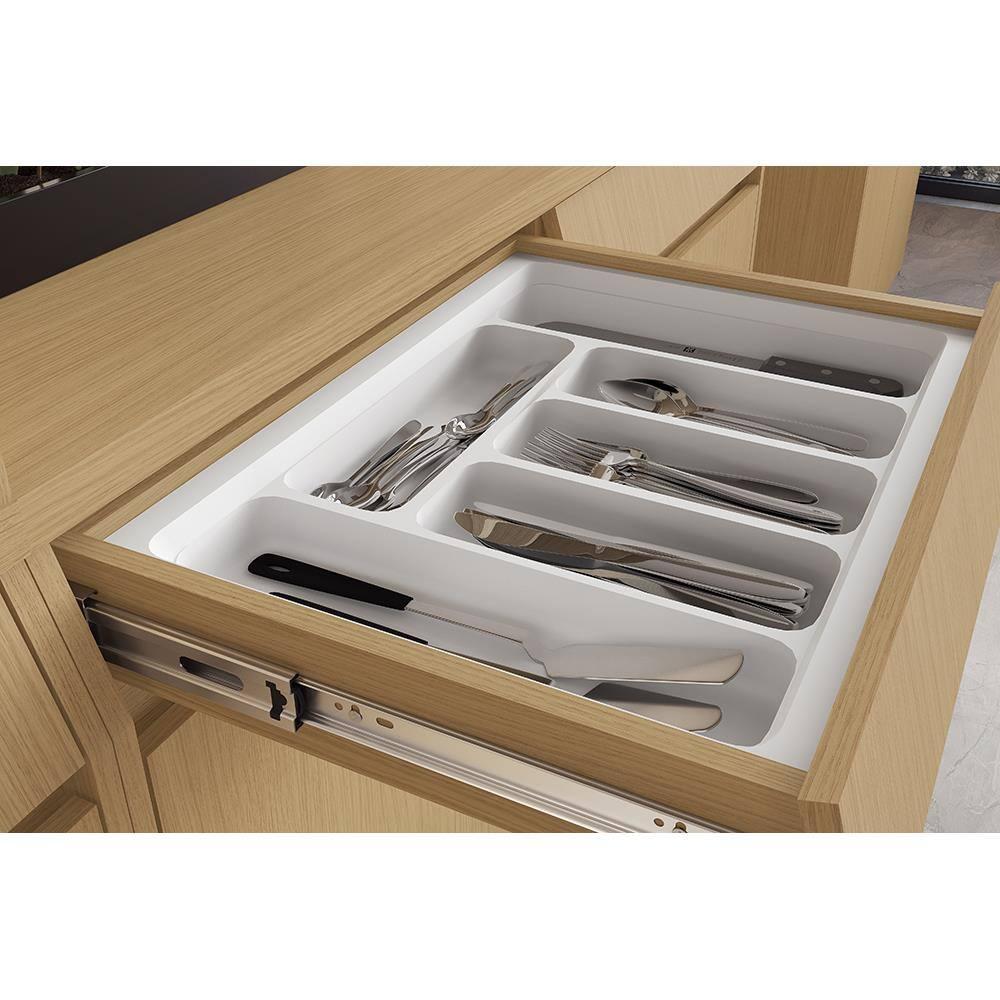 Balcão Nesher Simone Mendes com 2 Portas, 2 Gavetas e 1 Prateleira - 120cm de largura - Carvalho/Greige - 8