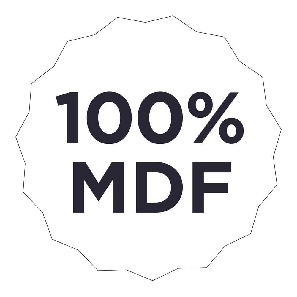 Painel de Ilha Nesher em MDF 15mm - 120cm de largura – Freijó - 8