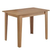 Conjunto de Mesa Sonetto Delta 110cm Tampo Mel Arredondado 4 Cadeiras Assento Revestido em Courino Design Moderno Seguro