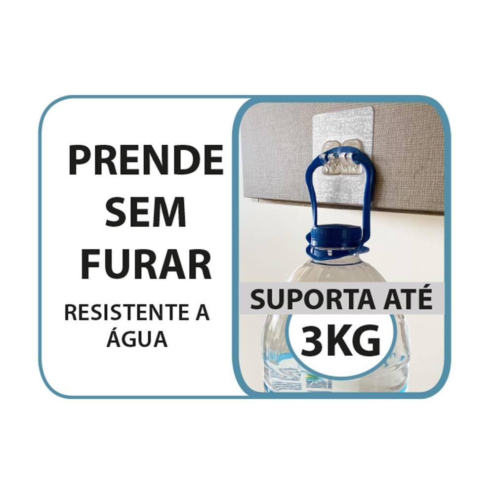 Suporte para Condimentos e Papel Toalha de Parede Utimil Pintura Epóxi Preto com 4 Potes, Fixação Adesiva e Design Compacto - 4