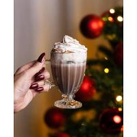 Xícara de Chá Lyor Pé Imperial 200ml Cristal Ecológico Design Clássico Elegante