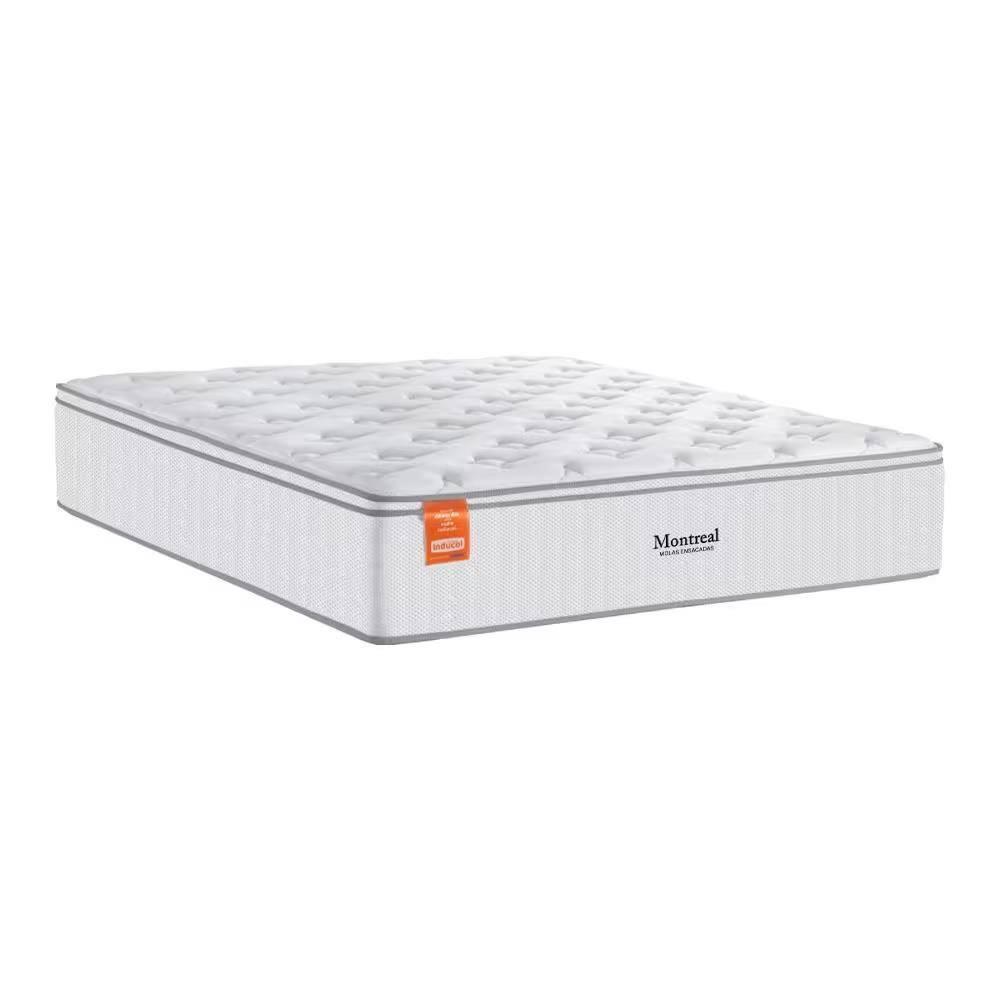 Cama Box Casal Queen Size MGA Itaflex Universal Colchão Inducol Montreal Europillow Molas Ensacadas SoftGel - 4