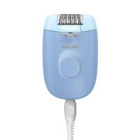 Depilador Philips Satinelle-C BRE247/00 Luz LED Cabeça Lavável 2 Velocidades Azul e Branco Bivolt - 1